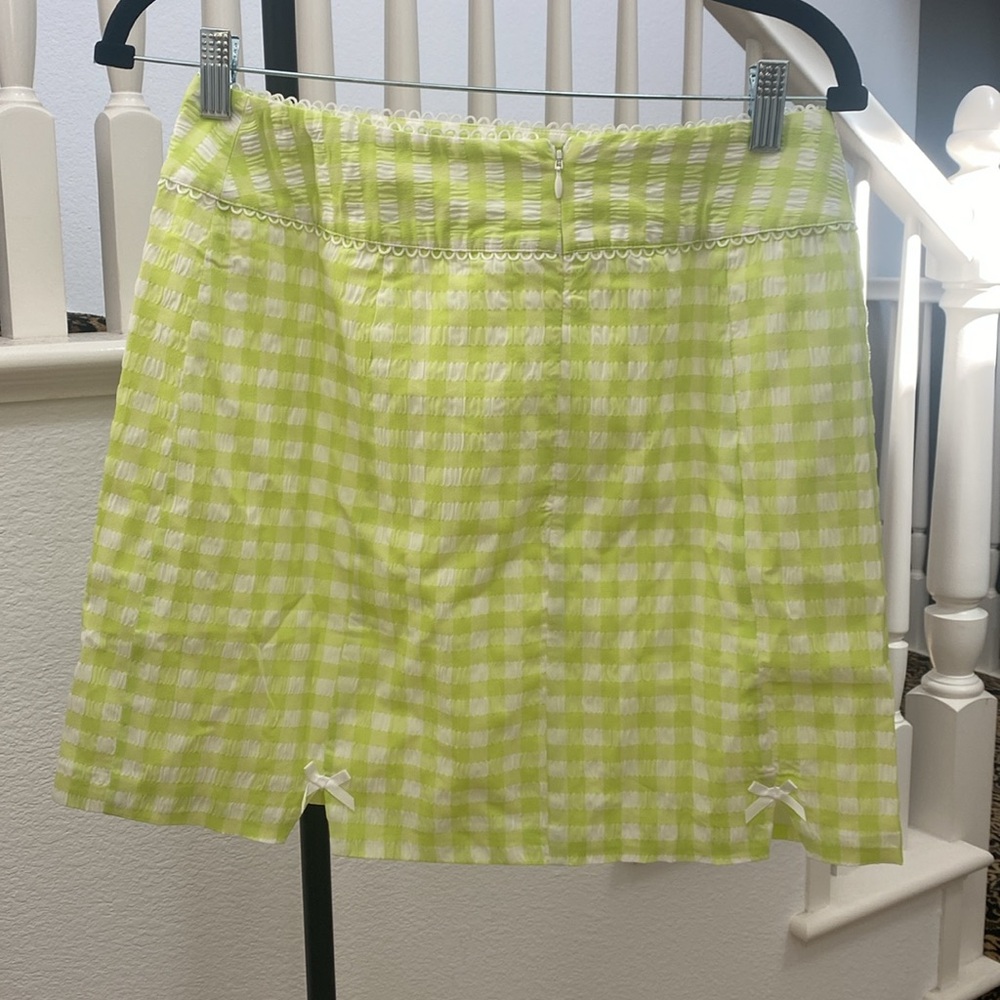 For Love and Lemons Maureen Mini Skirt NWT Size M - Picture 8 of 11